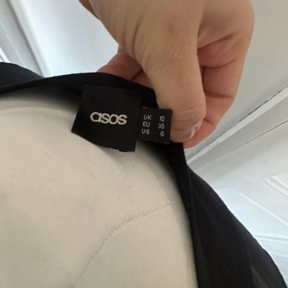 ASOS Black bodycon dress size 10 - Picture 9 of 9